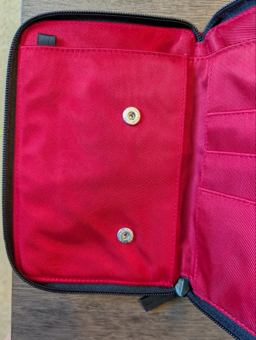 Polo Sport Ralph Lauren Red Vintage Zip Wallet
